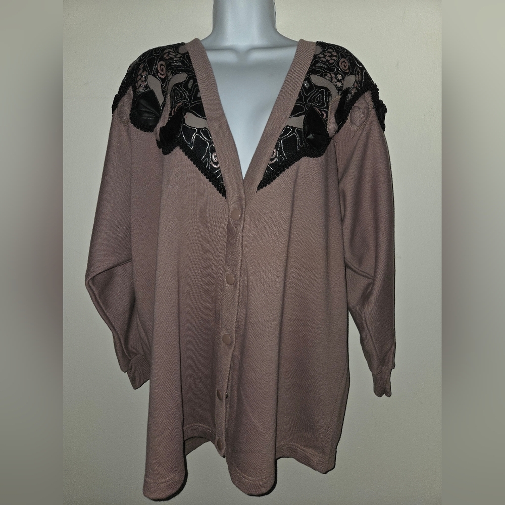 RAFAEL Women's Tan Jacket with Artistic Lining